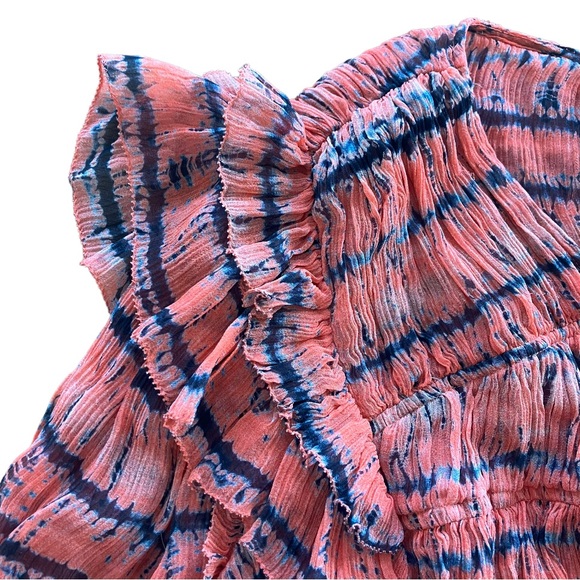 Ulla Johnson 100% Silk Isolde Blouse As Seen On Crazy Blonde Life Blog - Picture 7 of 9